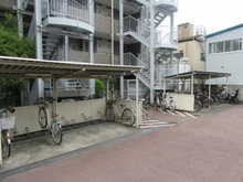 【東京都/大田区西六郷】パルミナード多摩川弐番館 駐輪場