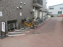 【東京都/大田区西六郷】パルミナード多摩川弐番館 駐輪場