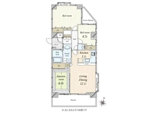 【東京都/大田区池上】センチュリープラチナマンション池上 間取り図