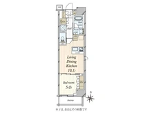 【東京都/葛飾区西新小岩】パレステージ新小岩ファストコート 間取り図