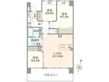 【東京都/大田区東六郷】京急シティ多摩川 間取り図