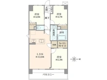 【東京都/大田区蒲田】アイリス壱番館 間取り図