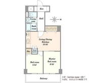 【東京都/大田区仲六郷】ビレッタ仲六郷 間取り図