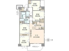 【東京都/江東区大島】プラウド住吉 間取り図