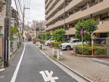 【東京都/板橋区若木】コスモ板橋志村プリオール 前面道路