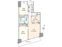 【東京都/江戸川区西小岩】ベルヴィータ小岩 間取り図