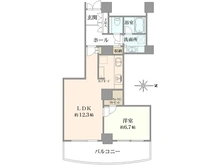 【東京都/江東区大島】ザ・ガーデンタワーズ　サンライズタワー 間取り図