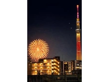 【東京都/墨田区緑】パークホームズ錦糸町ザレジデンス 眺望：※ズームあり