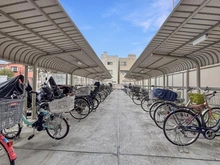 【東京都/足立区中川】プレジデント中川 駐輪場