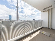 【東京都/墨田区向島】アトラス押上 バルコニー