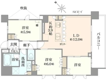 【東京都/墨田区向島】アトラス押上 間取り図