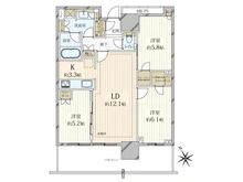【東京都/江戸川区南小岩】プラウドタワー小岩フロント 間取り図