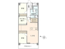 【東京都/江東区亀戸】コープ野村亀戸　西棟 間取り図