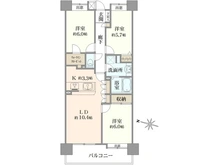 【東京都/江戸川区松島】ローヤルシティ新小岩 間取り図