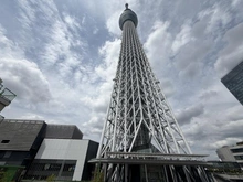 【東京都/墨田区業平】コーポ押上 眺望：北側バルコニーから