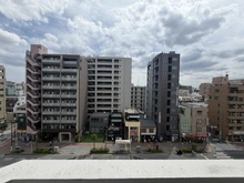 【東京都/墨田区業平】コーポ押上 眺望：南側バルコニーから