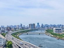 【東京都/墨田区堤通】サングランデ桜橋 眺望：ズームなし