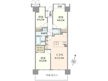 【東京都/葛飾区高砂】青砥東パーク・ホームズ 間取り図