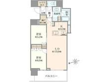 【東京都/江戸川区南小岩】プラウドタワー小岩ファースト 間取り図
