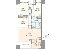 【東京都/江戸川区松島】ライオンズ新小岩グランフォート 間取り図