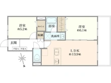 【東京都/墨田区太平】ライオンズプラザ錦糸町 間取り図
