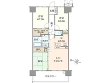 【東京都/江戸川区上一色】グランシティユーロパークス新小岩 間取り図