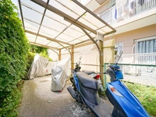 【東京都/葛飾区宝町】堀切菖蒲園ダイヤモンドマンション バイク置き場