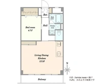 【東京都/葛飾区宝町】堀切菖蒲園ダイヤモンドマンション 間取り図