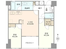 【東京都/墨田区緑】レクセルマンション錦糸町 間取り図