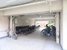 【東京都/江戸川区東葛西】桑川町住宅 2号棟 駐輪場