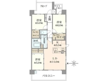 【東京都/葛飾区堀切】デュオ堀切菖蒲園 間取り図