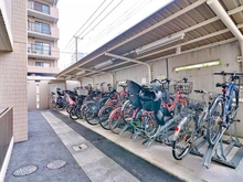 【東京都/墨田区石原】プラウド両国 駐輪場：※別途使用料がかかります。