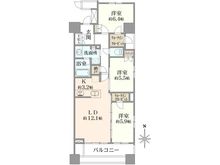 【東京都/墨田区石原】プラウド両国 間取り図