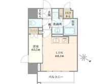 【東京都/荒川区西日暮里】オープンレジデンシア西日暮里ステーションフロント 間取り図