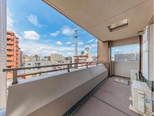 【東京都/墨田区本所】イクス本所吾妻橋 バルコニー