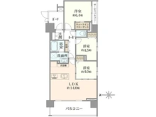 【東京都/墨田区亀沢】リビオレゾン両国　オン・ザ・ステーション 間取り図