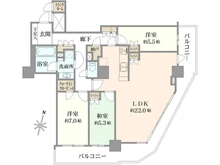 【埼玉県/さいたま市南区別所】ザ ファースト タワー 間取り図