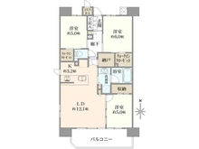 【東京都/江戸川区中央】クレアホームズ新小岩親水公園 間取り図