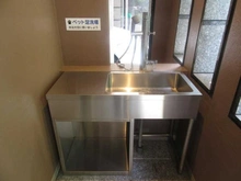 【東京都/墨田区錦糸】グレース錦糸町シティフロント 共用部：ペット足洗い場