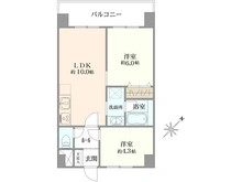 【東京都/品川区西五反田】セザール五反田 間取り図