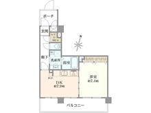 【東京都/大田区千鳥】センチュリー・プラチナマンション千鳥町 間取り図