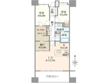 【東京都/墨田区緑】パークハウス両国サウスコート 間取り図