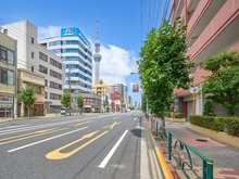 【東京都/墨田区横川】アーデル錦糸町アミュース 前面道路
