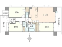 【東京都/墨田区横川】アーデル錦糸町アミュース 間取り図