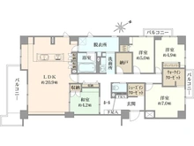 【東京都/板橋区舟渡】キャッスルヒル浮間舟渡 間取り図