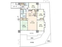 【東京都/墨田区立花】サンクレイドル立花 間取り図