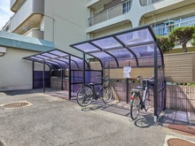 【千葉県/市川市欠真間】グリーンヒル市川 駐輪場