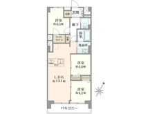 【千葉県/市川市欠真間】グリーンヒル市川 間取り図