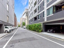 【東京都/中央区日本橋箱崎町】ピアース日本橋箱崎町 前面道路