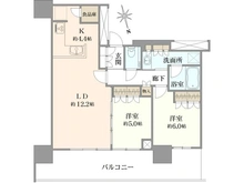 【東京都/江戸川区南小岩】プラウドタワー小岩ファースト 間取り図